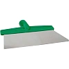 Скребок для пола FBK 280х110мм, нержавеющая сталь-3мм, зеленый 28281-5