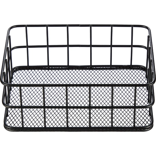 Подставка-органайзер  для канц. принадл. Attache чрн 17x12,5x6,5см мтл