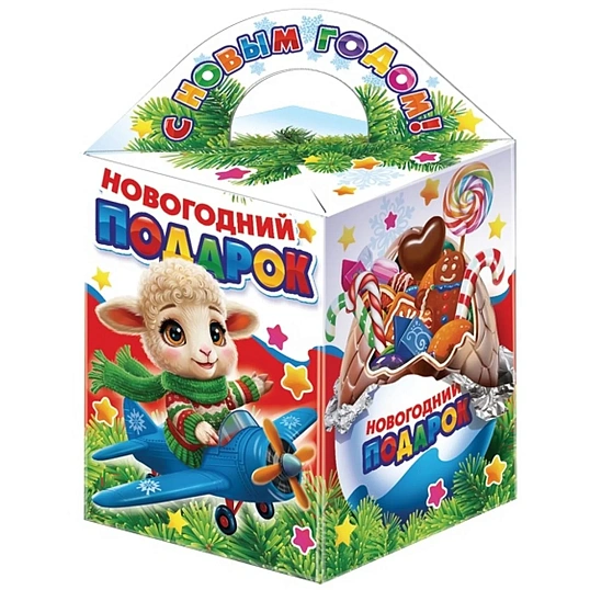 Новогодний сладкий подарок Азбука праздника Киндер Куб 300г, А25158