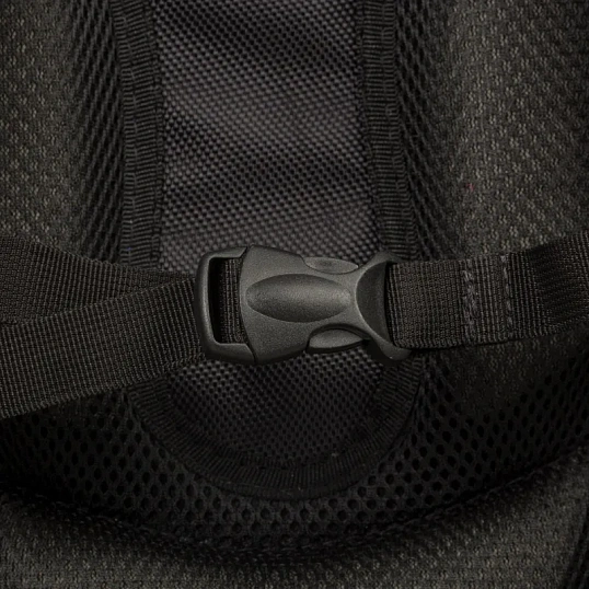 Ранец Комус Класс Basic Fashion твид черный, 2 отд., эргоном. спинка