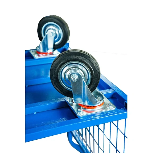 Тележка платформенная TOR ТП-3С (700х1200) борт из сетки (160 мм), 1012415