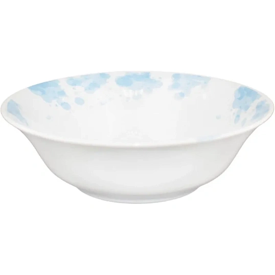 Салатник 360 мл Круглый Зайка голубой 40 шт/уп