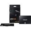 SSD накопитель Samsung SSD 870 EVO, 2000GB, 2.5 7mm, SATA3(MZ-77E2T0BW)
