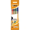 Набор шариковых ручек неавт. BIC ORANGE набор 4цв ассорт 8308541Франция