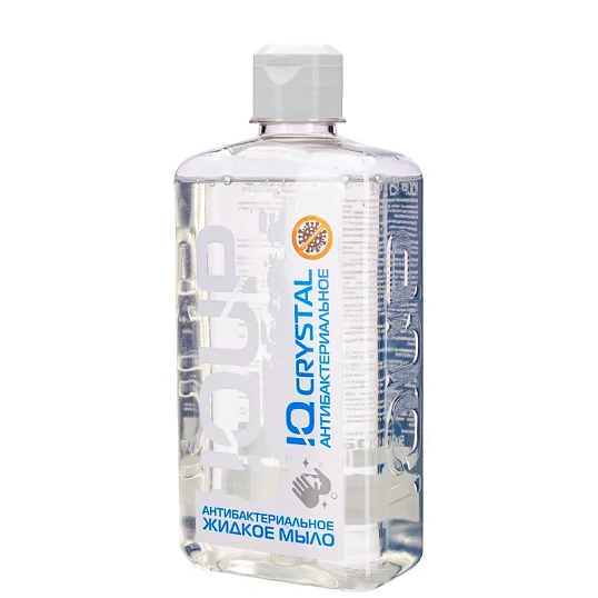 Мыло жидкое IQUP Clean Care Luxe антибактериальн флип-топ ПЭТ 0,5л прозрач