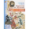 Плакат (наб)  Литература в школе.Творчество Пушкина12 плак А3 КПЛ-228