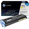 Картридж лазерный HP 124A Q6002A жел. для CLJ 1600/ 2600