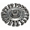 Корщетка для УШМ BOSCH 115мм, M14, дисковая, плоская, витая (2609256512)