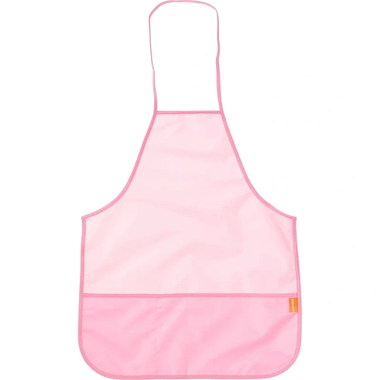 Фартук для труда Светлорозовый 390x490, 2кармана, нарукав.,ФН 65