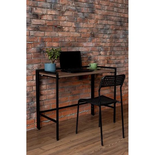 Стол компьютерный TI_СолТи Лофт СЛКС-1, темный ясень шимо