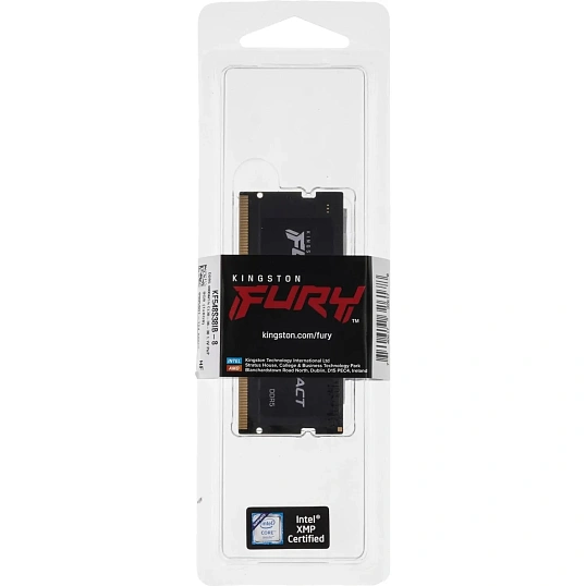 Модуль памяти Kingston FURY Impact DDR5 SO-DIMM 8GB 4800Мгц(KF548S38IB-8)