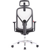 Кресло BN_Zm_EChair-500 MC сетка/ткань, серый/черный хром