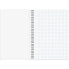 Бизнес-тетрадь А4,96л,обл.карт,греб,кл,Attache Economy,Office Style,синяя