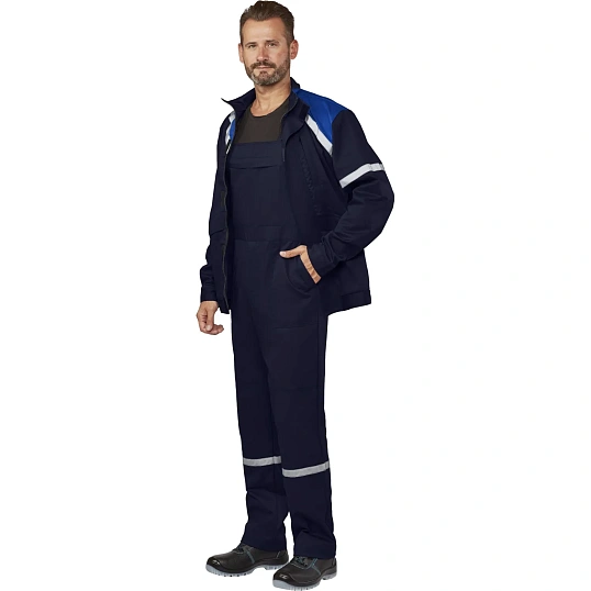 Костюм рабочий летний Антистат ГИДРА-2 муж. ЛА01-КПК син/вас 56-58/182-188