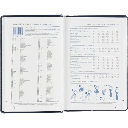 Ежедневник датированный 2026, синий,А6, 100х150 мм,336 стр,Agenda