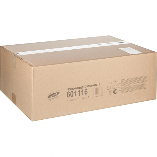 Полотенца бумажные д/дисп. Luscan Professional M-слож2слбелвтор150л21пач/уп