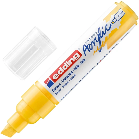 Набор акриловых маркеров Edding Start easy set 12 шт. + набор открыток