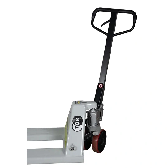 Тележка гидравлическая 3000 кг 1150 мм TOR RHP(BF) (ПУ колеса), 1010172