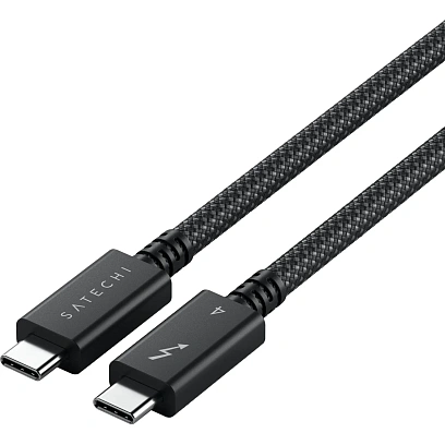 Кабель Satechi Thunderbolt 4 Pro Cable. Длина: 1м. Цвет: черный