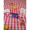 Скатерть одноразовая Luscan, 120х200см 6шт/рулон, красный ромб