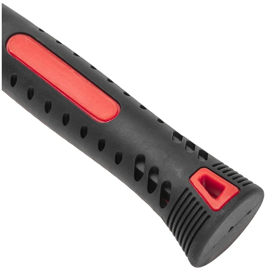 Киянка резиновая 680 г, черно-бел резина, фиберглас. рук. KRANZ KR-12-8154