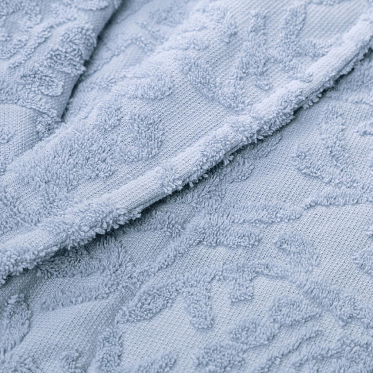 Халат  Махровый  ROESIA Шалевый Женский серый, L-XL, 300гр/м2