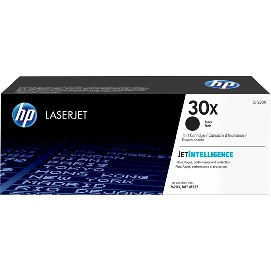 Тонер-картридж HP 30X CF230X чер. пов.емк. для LJ Pro M203/M227