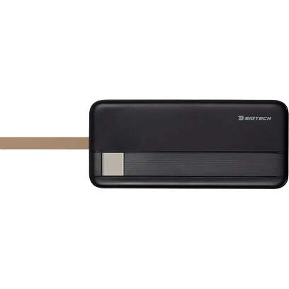 Внешний аккумулятор BigTech (BT-PB-30-BL-8) 30000 mAh черный