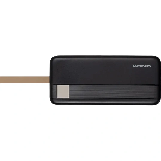 Внешний аккумулятор BigTech (BT-PB-30-BL-8) 30000 mAh черный