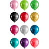 Набор шаров воздушн. тип хром, микс цветов, 50 шт (латекс),30см, 90342
