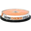 Носители информации DVD+R, 16x, Mirex, Cake/10, UL130013A1L