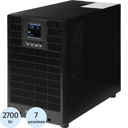 ИБП Ippon Innova TB 3000 2700Вт/3000ВА, 6xC13,1xC19 черный(2050424)