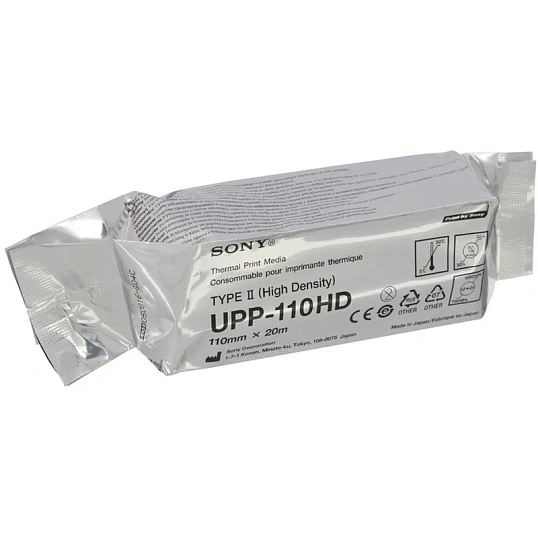 Бумага для УЗИ UPP-110HD SONY 110х20, 10 шт/уп (Orig)