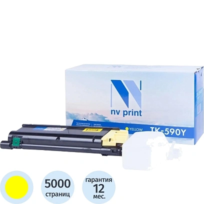 Картридж лазерный NV Print TK-590Y жел.для Kyocera ECOSYS M6526