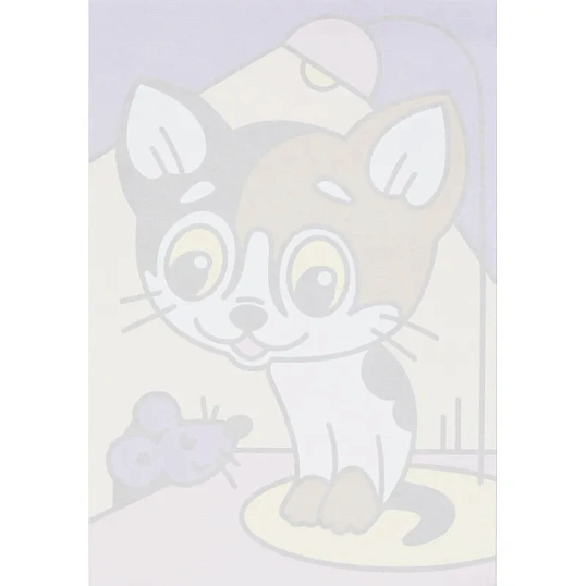 Фреска Картина из песка Котенок   Пз/Ф-009