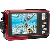 Фотоаппарат AgfaPhoto Realishot WP8000RD-2 Red, водонепр., 2 дисплея