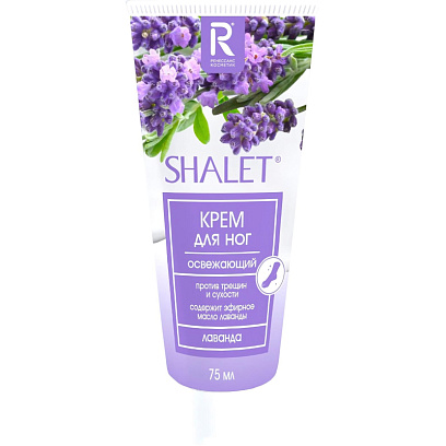Крем SHALET для ног Лаванда сним.устал. 75 мл 3340