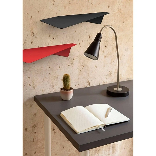 Полка KD настенная Айр Плэйс-1, каркас черный