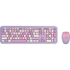 Набор клавиатура+мышь SmartBuy мультимедийный, фиолет (SBC-666395AG-V)