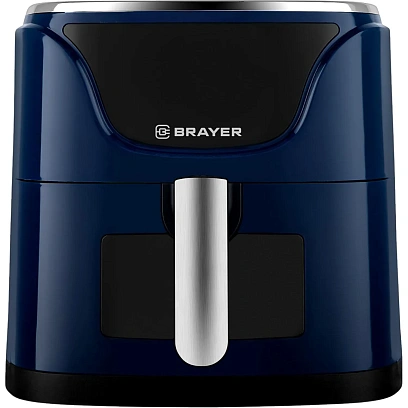 Аэрогриль BRAYER 2036BR,1500 Вт,5л, t.200С,съем.реш,таймер,LCD-дисп,7 прогр