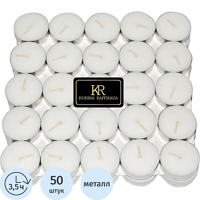 Свеча чайная  50 шт. в упаковке , 300294