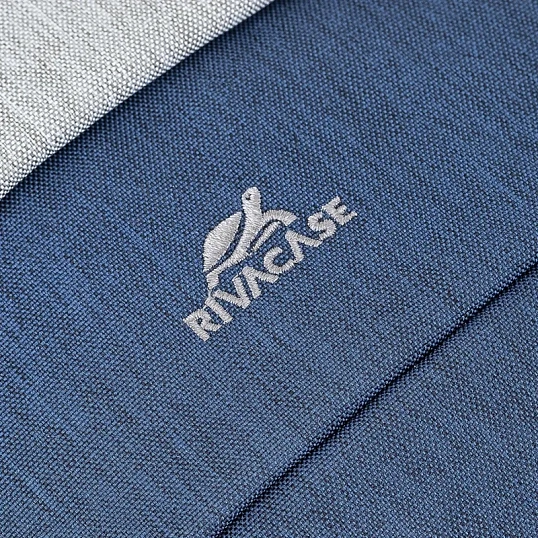 Рюкзак для ноутбука RIVACASE 7562 grey/dark blue 15.6/6