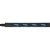 Концентратор USB хаб ExeGate (EX296929RUS) DUB-4CP/3 4-в-1 черн