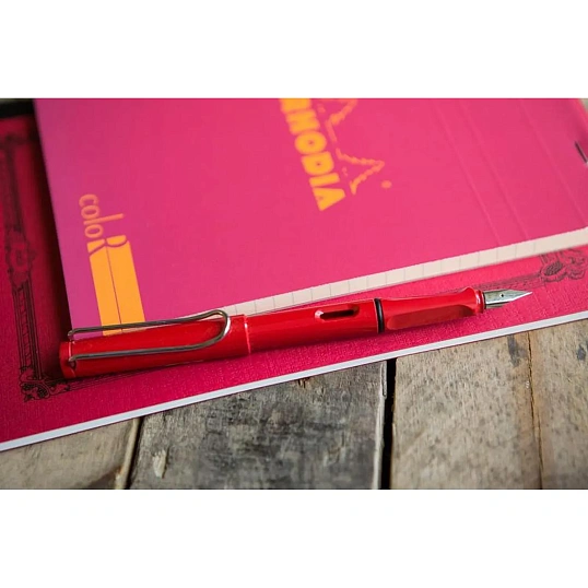 Ручка перьевая LAMY 016 safari, Красный, F, 4000181