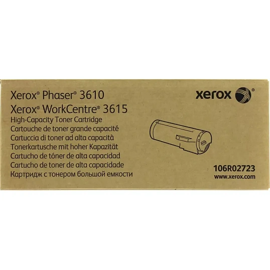 Тонер-картридж Xerox 106R02732 чер. пов.емк. для Ph3610