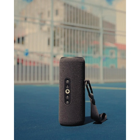 Умная колонка Яндекс Станция Стрит с Алисой, чёрный (YNDX-00030BLK)