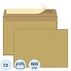 Конверты крафт С5 стрип Ecopost 162х229, 80г, 800шт/уп