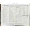 Ежедневник полудатированный кожа,синий,А5,145х216,208л, IMPERIUM 3-023/121