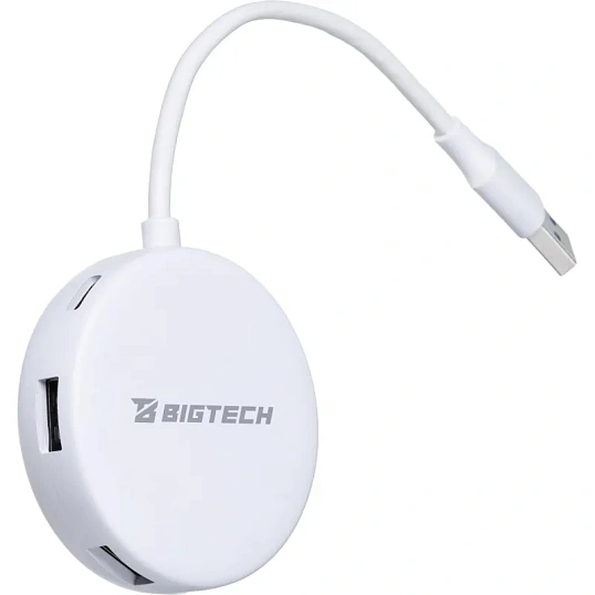 Разветвитель USB  HS003 USB3.0x4/белый