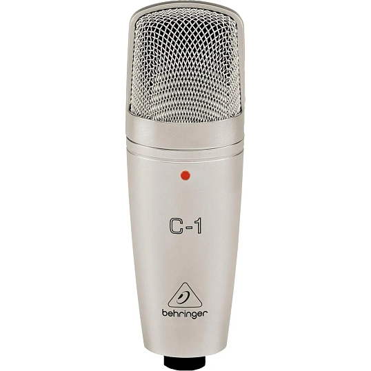 Микрофон Behringer C-1, студийный, конденсаторный, кардиоидный в футляре